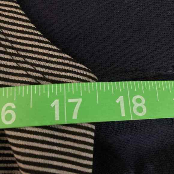 NWT Toad & Co Dress Womens Sz M Black Gray Striped Stretch Knit Tank‎ - Picture 10 of 13